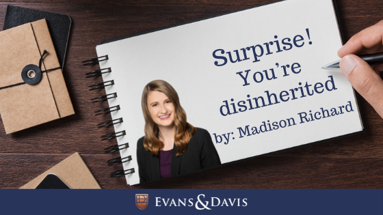 Surprise! You’re Disinherited