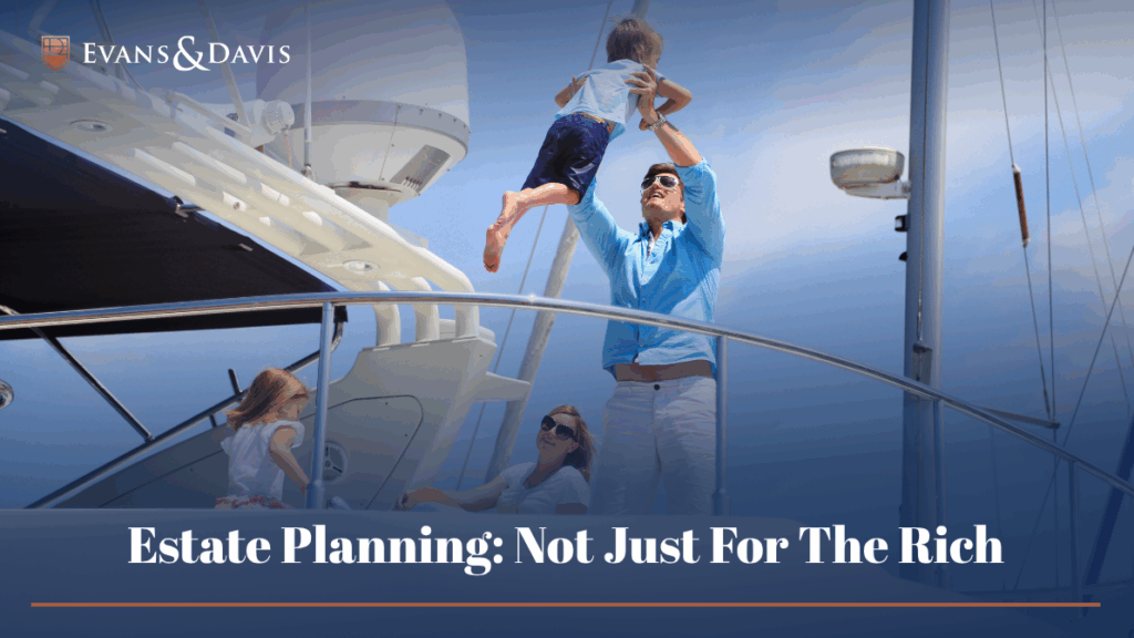 Wealthy family on yacht