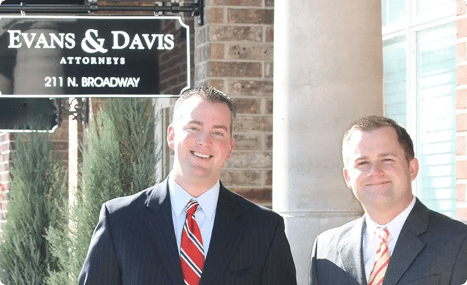 Dustin Davis and Bryan Evans when they first started the firm