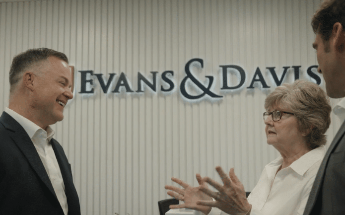 Client sharing stories about loved one