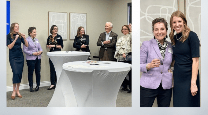 Natalie Gilbert Thomas at Edmond Public Schools Foundation event