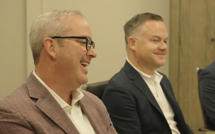 Founding Partners at Evans & Davis in conference meeting