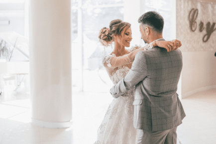 Wedding Day Bride and Groom