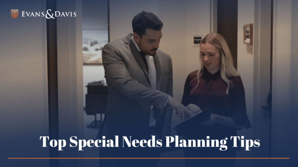 Estate planning attorneys talking about special needs planning