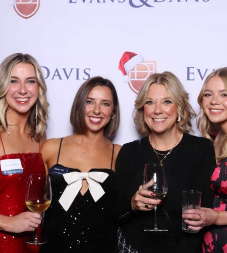 Elaina Carr at Christmas Party