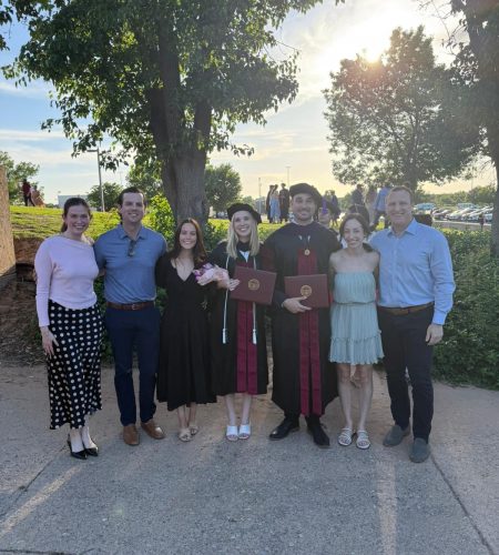 Kimri and Jackson graduation