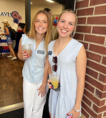 Kimri and Kaitlin at 4th of July party