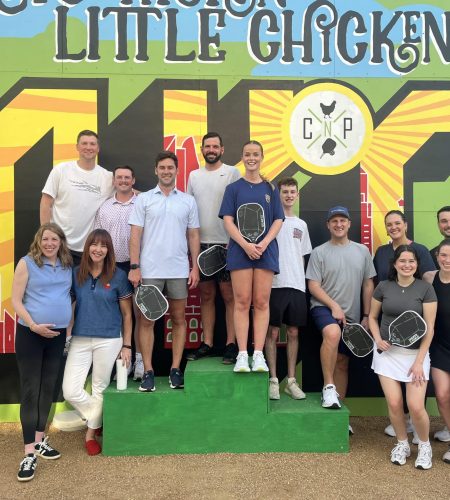 Pickle ball team photo