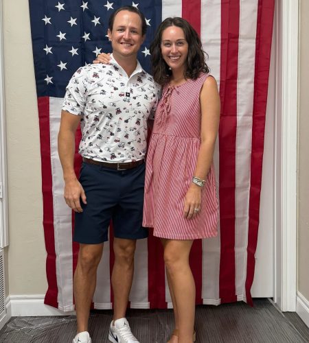 Shelby Hays and Husband 4th of July