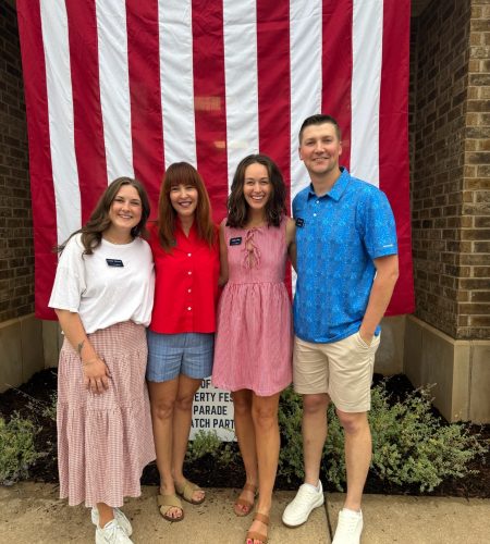 Staff at 4th of July Party