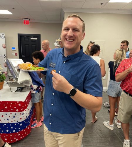 Taylor N. Kincanon at 4th of July Party