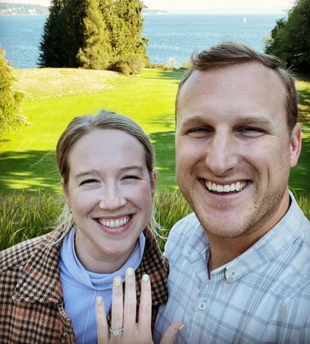 Taylor Kincanon and Emma engaged